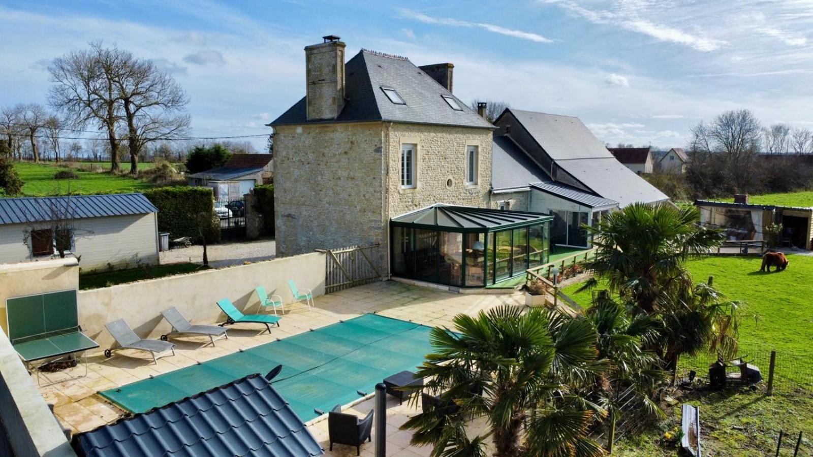 Gite Isigny Omaha Saint-Germain-du-Pert Exterior foto